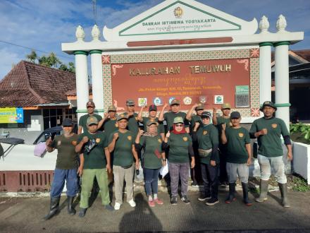 PENGIRIMAN PERSONIL LINMAS TEMUWUH DALAM PROGRAM TMMD SENGKUYUNG 2025