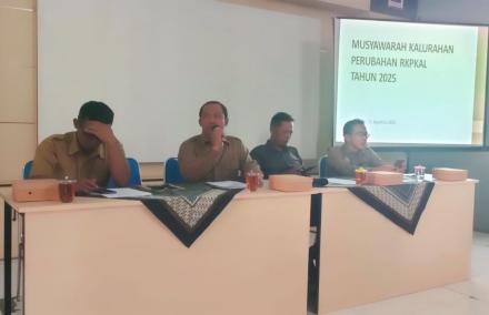 MUSKAL PENETAPAN PERUBAHAN RKPKAL 2025