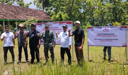PROGRES PEMBANGUNAN GERAI KDMP DI KALURAHAN TEMUWUH