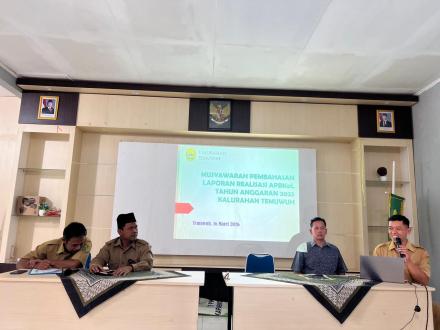 PEMBAHASAN REALISASI APBKAL TA 2025